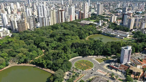 Fotografia mostrando vista aérea de Goiânia-Metrópoles