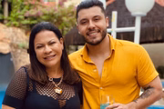 Ruth Moreira e Murilo Huff dividem a guarda de Leo Ruth Moreira e Murilo Huff dividem a guarda de Leo