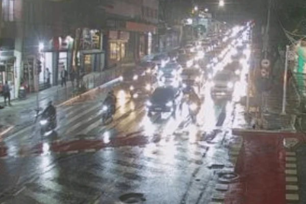 Rua da Consolação - CET. São paulo registra segundo maior congestionamento do ano de 2026.