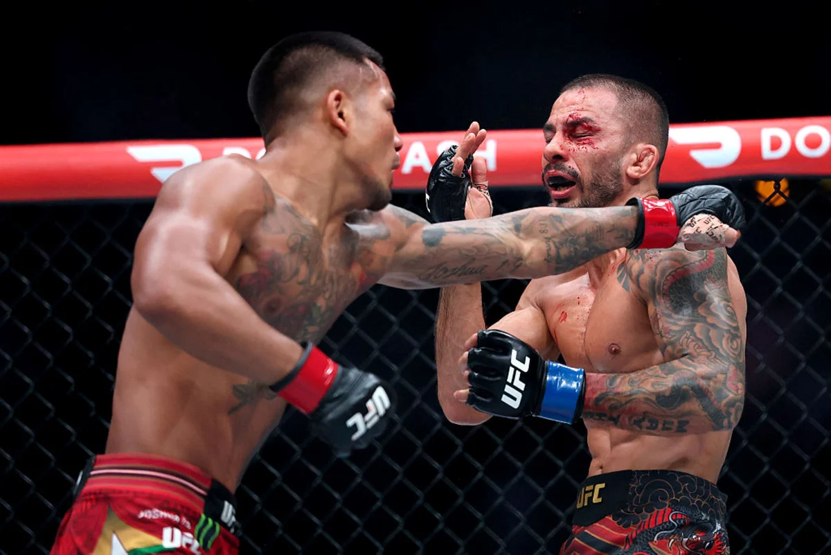 UFC 331: Joshua Van derrota Alexandre Pantoja e segue campeão do peso-mosca - imagem 3 UFC 331: Joshua Van derrota Alexandre Pantoja e segue campeão do peso-mosca - imagem 3