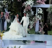 Larissa Manoela e André Luiz Frambach realizaram uma nova cerimônia Larissa Manoela e André Luiz Frambach realizaram uma nova cerimônia
