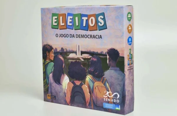 jogo de tabuleiro Eleitos: O Jogo da Democracia