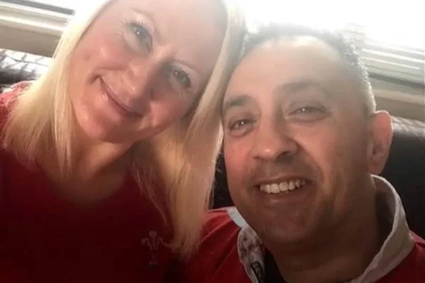 Sue Martin e Mal, que se recuperou do novo coronavírus