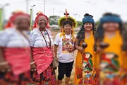 O ato teve como principais pautas a defesa da soberania nacional, o direito à moradia e o combate às desigualdades sociais O ato teve como principais pautas a defesa da soberania nacional, o direito à moradia e o combate às desigualdades sociais