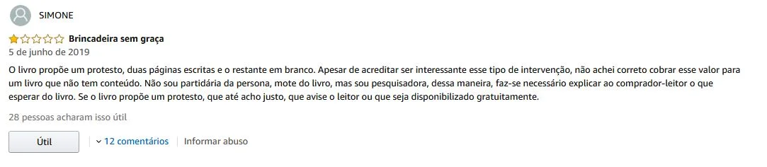 Livro Por Que Bolsonaro Merece Respeito gera ira de leitores na Amazon - imagem 8 Livro Por Que Bolsonaro Merece Respeito gera ira de leitores na Amazon - imagem 8