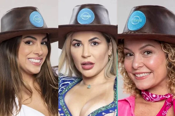 Pétala, Deolane e Bárbara Borges na roça falsa em A Fazenda 14