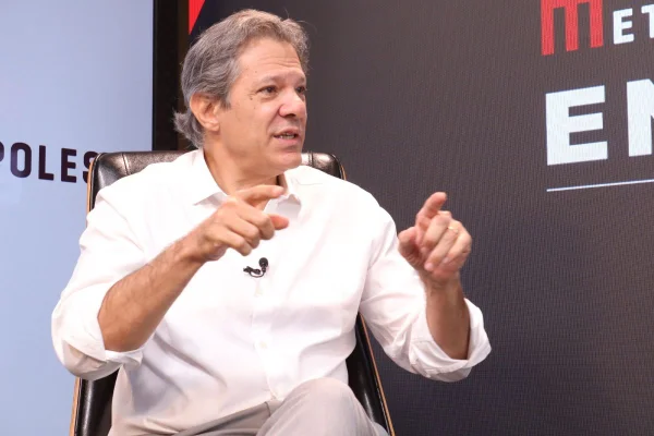 O ex-ministro da Fazenda e pré-candidato ao Governo de SP, Fernando Haddad (PT)