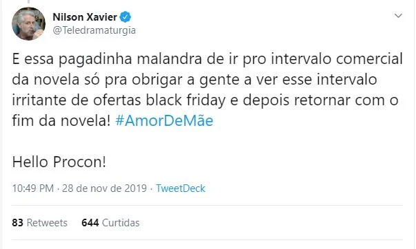Bloco fake em Amor de Mãe deixa telespectadores revoltados - imagem 2 Bloco fake em Amor de Mãe deixa telespectadores revoltados - imagem 2