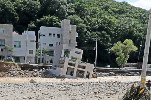 Tufão na Coreia do Sul