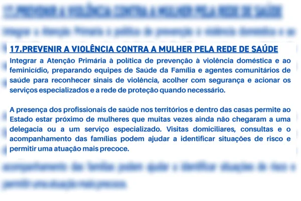 Eleições 2026: veja propostas dos candidatos ao GDF para proteger mulheres - destaque galeria