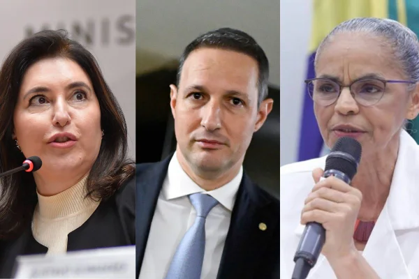 Pesquisa para Senado em SP aponta empate entre Tebet, Derrite e Marina