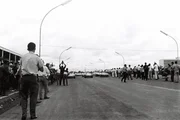 Corrida do Grande Prêmio JK, parte dos eventos de inauguração de Brasília, em 23/4/1960