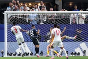 Lautaro Martinez marca gol da Argentina contra a Inglaterra