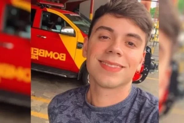 imagem colorida filho de bombeiro atropelado morto goias