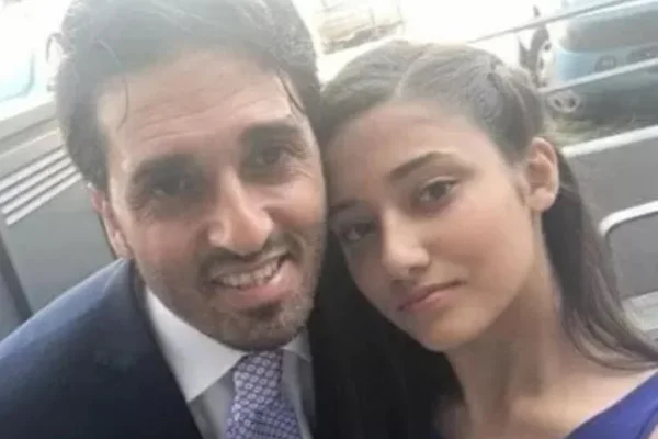 técnico Gianluca e filha