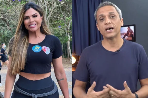 Silvye Alves e Gustavo Gayer