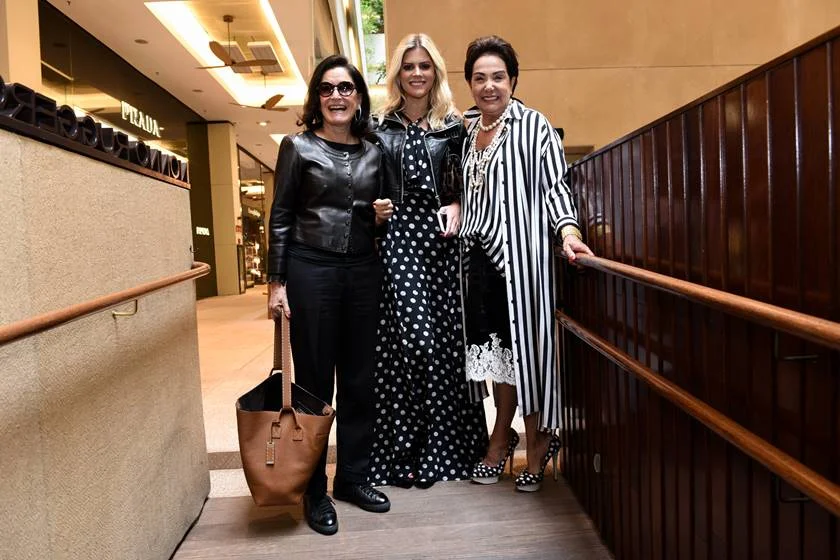 Gloria Kalil, Lala Rudge e Cleuza Ferreira Gloria Kalil, Lala Rudge e Cleuza Ferreira