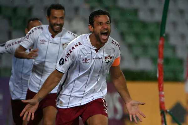 Fred marca na Libertadores
