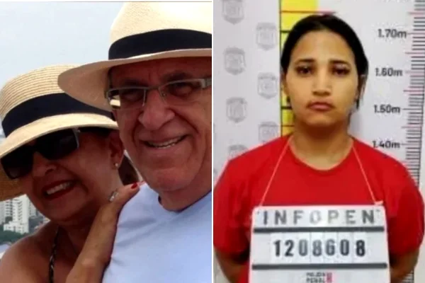 diarista Paola e casal de idosos