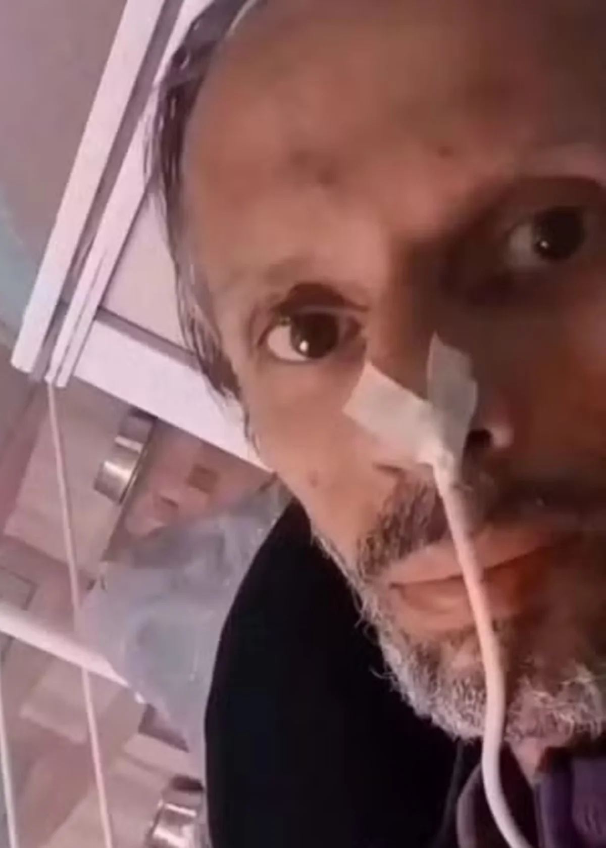Antônio Calixto passou meses internado devido a um quadro grave de pneumonia Antônio Calixto passou meses internado devido a um quadro grave de pneumonia