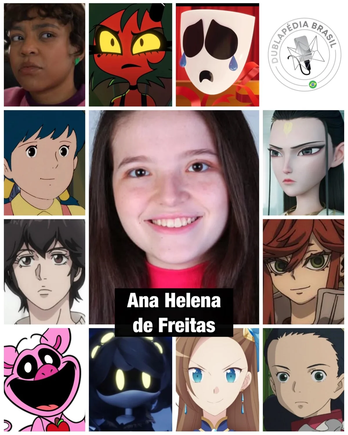 Ana Helena de Freitas, dubladora de Millie de Helluva Boss Ana Helena de Freitas, dubladora de Millie de Helluva Boss