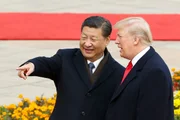Donald Trump e Xi Jinping 