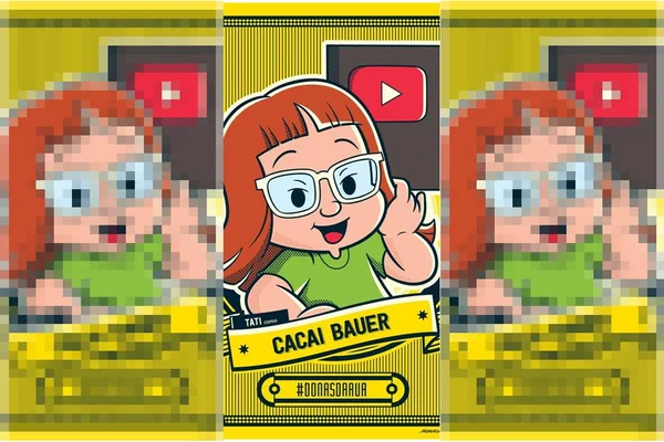 projeto donas da rua personagem tati