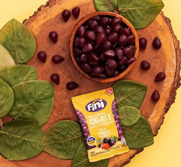 Bom para neurônios: Fini lança balinha de açaí com vitamina B12