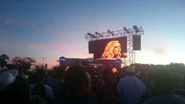 100 mil pessoas se reuniram no Parque da Cidade para escutar rock