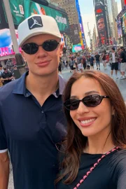 Erling Haaland e Isabel Haugseng Johansen são pais de um filho, que não teve o nome revelado 
