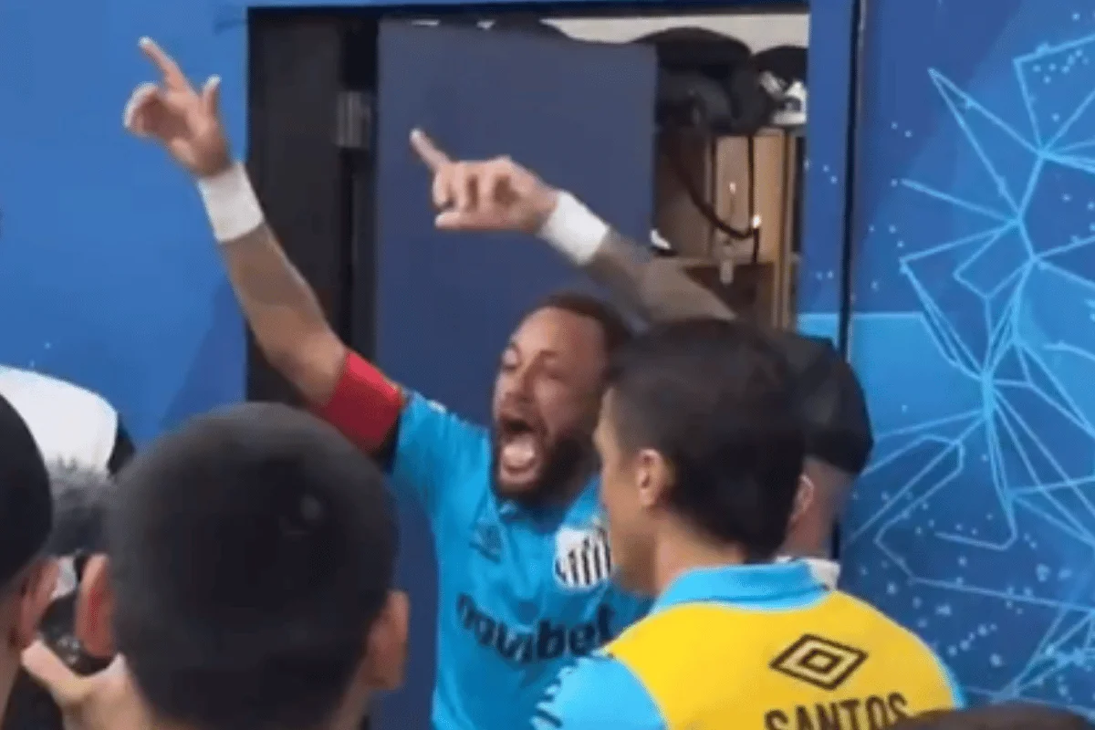 Neymar provoca dirigentes do Remo no túnel do Mangueirão: "Eliminado"