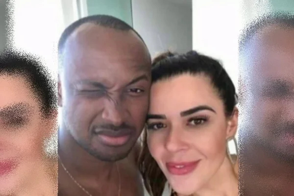 Foto polêmica: modelo que posou com Thiaguinho já namorou famoso