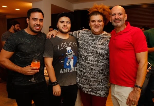 Thiago Miranda, Nana Rude, Gominho e Gilvan Alves Thiago Miranda, Nana Rude, Gominho e Gilvan Alves