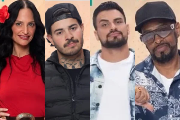 Ariela, Jottapê, Renê e Thaíde disputam a 3ª Roça de A Fazenda 18