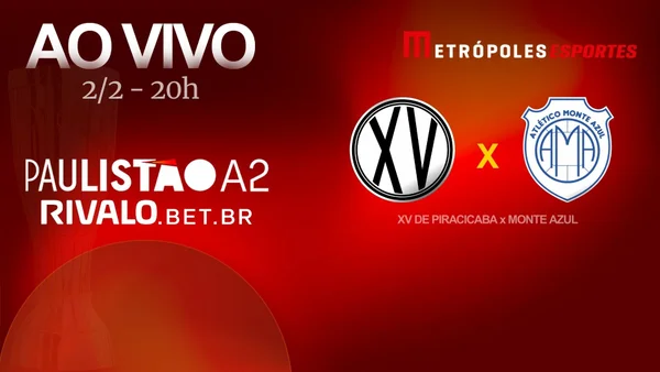 Paulistão A2 2026: assista a XV de Piracicaba x Monte Azul ao vivo