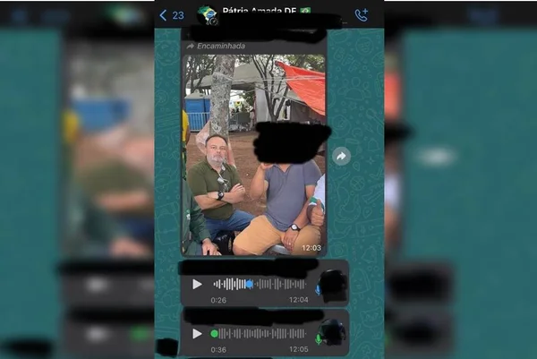 Colega diz que bolsonarista preso estava “preparado para guerra”. Ouça áudios