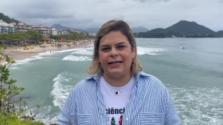 Prefeita de Ubatuba, Flávia Pascoal, negou ataques de tubarões na cidade Prefeita de Ubatuba, Flávia Pascoal, negou ataques de tubarões na cidade