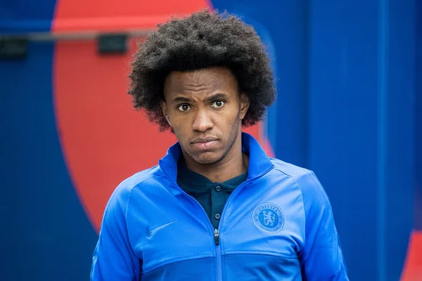 Willian casaco do Chelsea