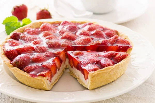torta de morango