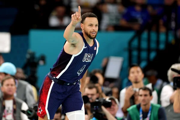 Imagem colorida de Stephen Curry