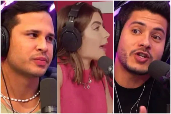 Fotos justapostas de Lucas Guimarães, Jade Picon e Arthur Aguiar - Metrópoles