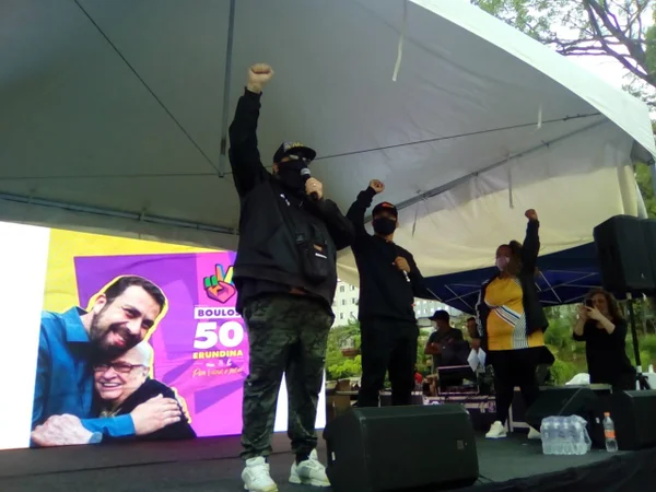 Evento na Cohab com o candidato a prefeito de São Paulo, Guilherme Boulos