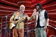 Lulu Santos e Gabriel, O Pensador cantam juntos Lulu Santos e Gabriel, O Pensador cantam juntos