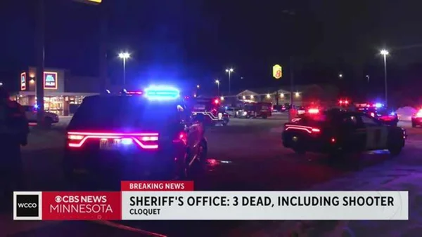 Imagem colorida da fachada do Cloquet Super 8 Motel, nos Estados Unidos onde houve um ataque a tiros - Metrópoles