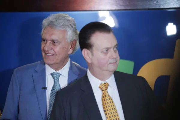 Ronaldo Caiado (PSD-GO) anunciou Gilberto Kassab como pré-candidato a vice-presidente em chapa presidencial