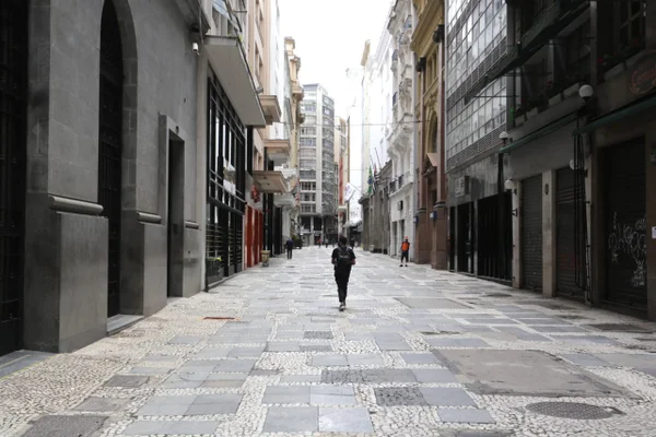 Cidade de São Paulo na fase vermelha