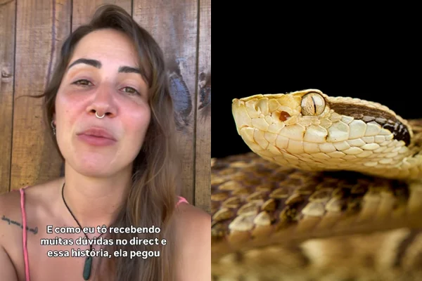 Mochileira é picada por cobra em trilha e alerta sobre cuidados