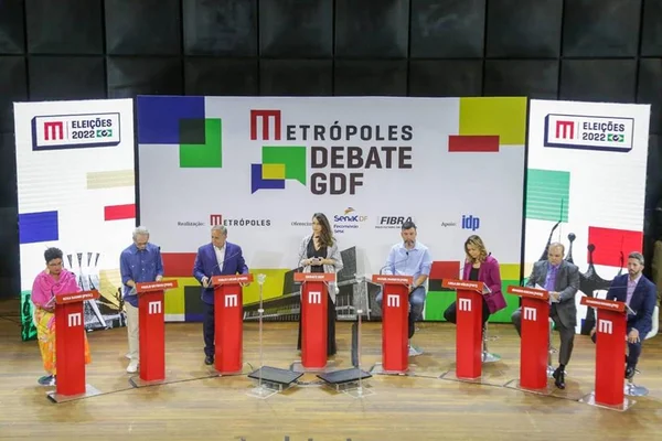Debate Metrópoles GDF 2022