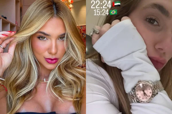 Virginia Fonseca ganha relógio de luxo com bilhete misterioso