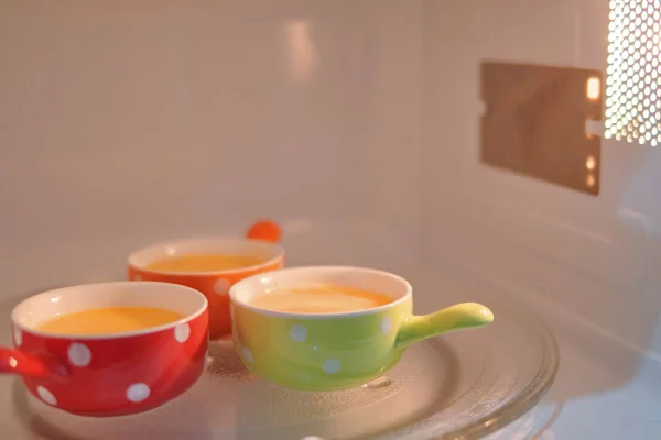 receita ovos no micro-ondas